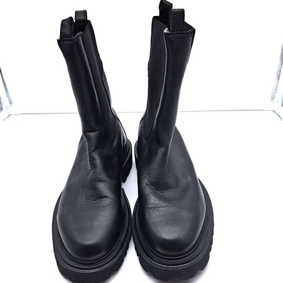 AllSaints Women's Hallie Mid Calf Boot - Size 8 US/ 38 EU - Picture 4 of 16